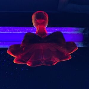 VINTAGE | Ruby Red Glass Candleholders